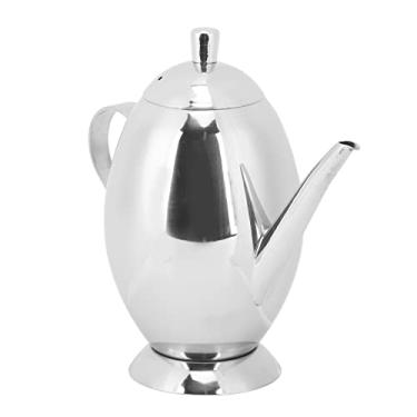 Imagem de 304 Pote de óleo de Aço Inoxidável Doméstico Ses Garrafa de óleo Cozinha Europeia à Prova de óleo Sem óleo Molho de Soja Tempero Pote Latas de óleo Garrafas de Garrafa de óleo (L