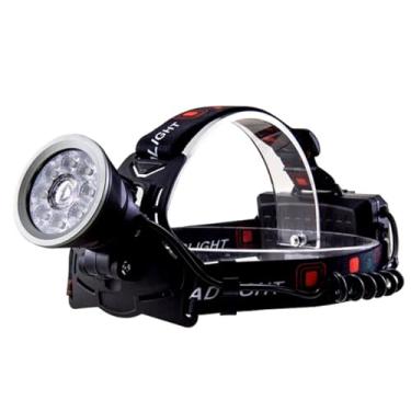 Imagem de Lanterna De Cabeça Tatica Profissional 9 Leds Super Potente Serviços gerais