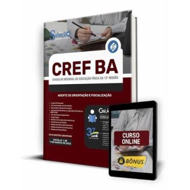 Imagem de Apostila CREF-BA - Agente de Orientação e Fiscalização - Editora Soluç