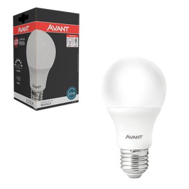 Imagem de Lâmpada Led Bulbo Pera 9W E27 810 Lumens Branco Frio 6500K Bivolt BR81