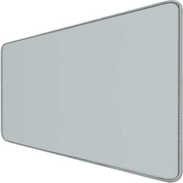 Imagem de Mouse pad grande para jogos com bordas costuradas, base de borracha natural antiderrapante durável, tapete de teclado de computador à prova d'água para profissionais de