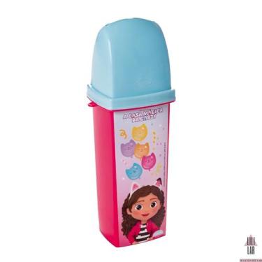 Imagem de Porta Escova com Tampa da Casa Mágica da Gabby Dental Case Multiuso - 