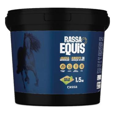 Imagem de Suplemento Rassa Equis Resultado Massa Cavalo + Forte 1,5kg