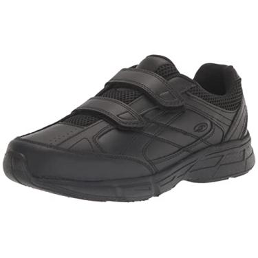 Imagem de Dr. Scholl's - Tênis masculino leve com alça dupla, largura larga, Preto, 44