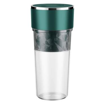 Imagem de Liquidificador Pessoal, Portátil para Espremedor de Frutas Elétricas Máquina de Mistura de Alimentos Copo Mini Liquidificador Com Carregamento USB Misturador de Frutas