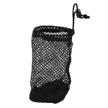 Imagem de Bolsa de Malha de Cordão de Nylon, Acessório de Golfe Portátil Com Corda Ajustável para Armazenamento de Bolas Adequado para Academia e Atividades Ao Ar Livre