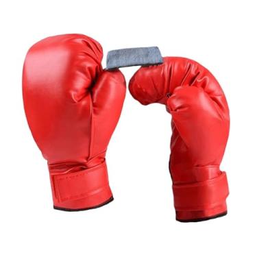 Imagem de simhoa Luvas de boxe de boxe Luvas de treinamento de boxe de mãos profissionais de proteção contra luvas de luta para exercícios MMA lutando, 24cm