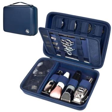 Imagem de Boobowl Estojo Rígido De Viagem Para Máquinas De Cortar Cabelo, Bolsa Organizadora De Suprimentos De Barbeiro Para Corte De Cabelo, Suporte De Armazenamento Para Aparador Para Ufree/Para Wahl/Para A