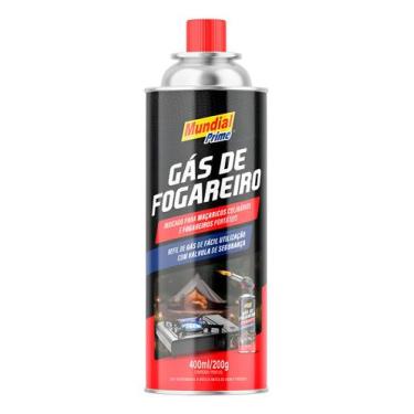 Imagem de Gás Para Fogareiro e Maçarico 400ml Mundial Prime