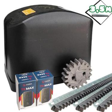 Imagem de MOTOR PORTÃO GAREN DESLIZANTE RÁIDO 8SEG 400Kg 2 CONTR 3,5M, 110/127V