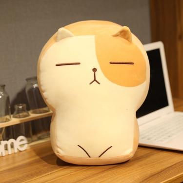 Imagem de Torrada pelúcia gato boneca bebê grávida dormir travesseiro criativo