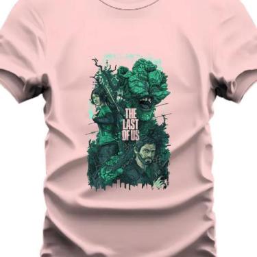 Imagem de Camiseta Personaliza The Last Off Us Top - Hard seven, Rosa, G