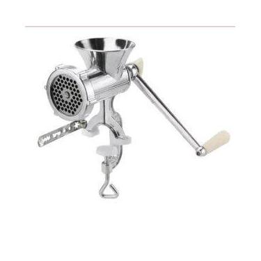 Imagem de Moedor De Carne N 10 + Funil Para Fazer Linguiça Biscoito Manual Bestf