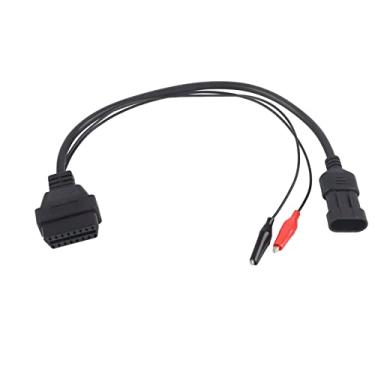 Imagem de 3pin a OBD2 Adaptador de 16 Pinos Cabo Profissional Automático Profissional Conector de Diagnóstico Plástico Conector de Diagnóstico de Diagnóstico Fit para Alfa