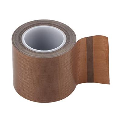Imagem de Fita Resistente Ao Calor, Fita PTFE Material PTFE Fita Adesiva de Isolamento Térmico Rolo de Fita Resistente Ao Calor Fita Térmica de Sublimação para Seladora (Espessura