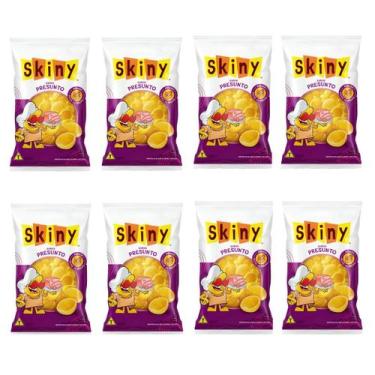 Imagem de Kit 10 Salgadinhos de Milho Skiny sabor Presunto 35g pepsico