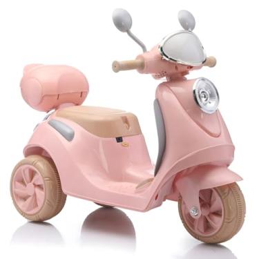 Imagem de Mini Moto Elétrica Infantil Lambreta 6V Luz e Som