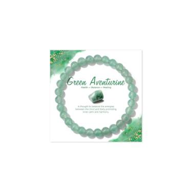 Imagem de Pulseira com contas de pedra do mês de nascimento, equilíbrio de proteção, cristal curativo, aniversário, dia da mãe, presente de dia da mãe, Large, Cristal, Sem Pedra Preciosa