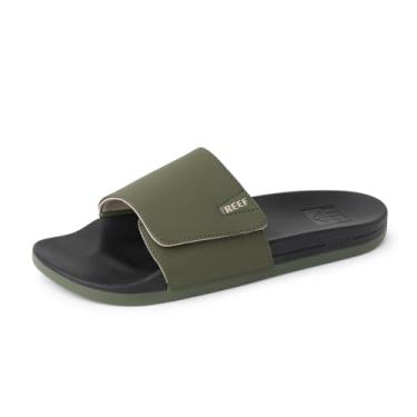 Imagem de REEF Sandália masculina Phantom Slide, Oliva/Preto, 39