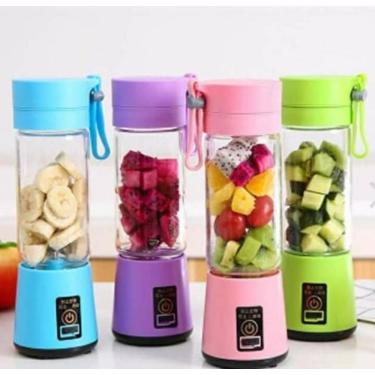 Imagem de Mini Liquidificador Portátil 6 Lâminas Recarregavel