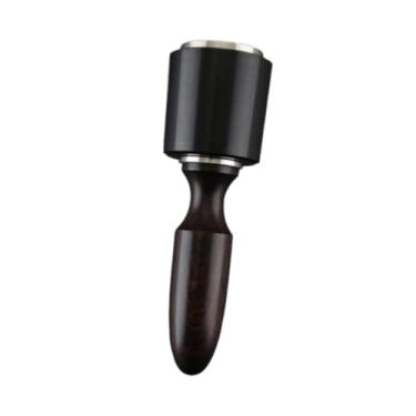 Imagem de Vaveren Martelo de escultura em couro Martelo de nylon de artesanato portátil de couro para gravação, estampagem, perfuração, acessórios artesanais, Preto Curto