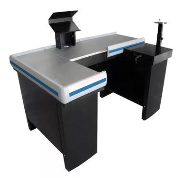 Imagem de Caixa Supermercado Check-out Kit Para Automação Gaveta 1,50m