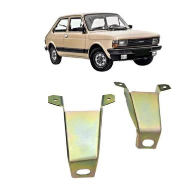 Imagem de Par Suporte da Grade Dianteira/Radiador do Fiat 147 Europa - 147 ADAPT