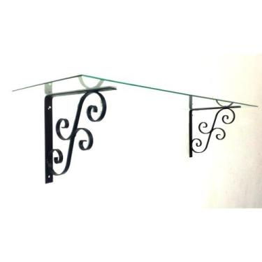 Imagem de Mão Francesa 20x20 Preto - StiloArteMetal