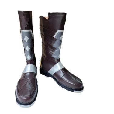Imagem de COSGOGO New Yixuan Sapatos de cosplay para anime Zenless Zone Zero - Botas personalizadas feitas à mão para encenações e convenções mulher homem Halloween, Multi, 39