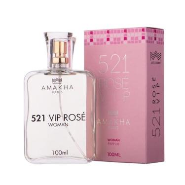 Imagem de Deo Colônia Feminino 521 Vip Rosé 100ml - Amakha Paris
