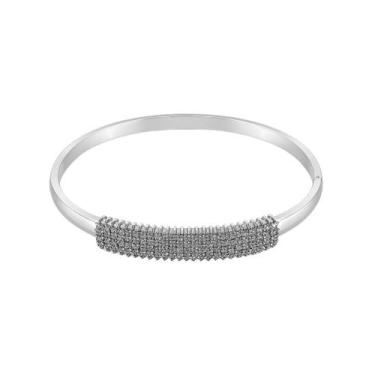 Imagem de Bracelete Brillia Banhado A Prata 925 Moderno - Verbum