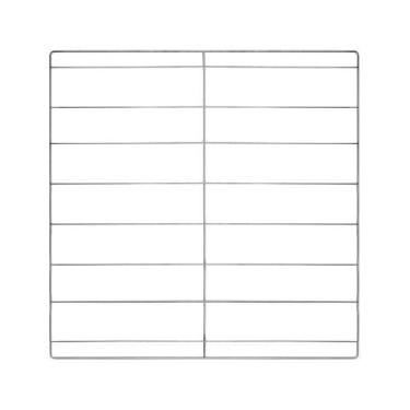 Imagem de Grade Grelha Prateleira Aramada Zincada Forno Industrial Firi50 46,5x4