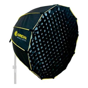 Imagem de Softbox Octabox Greika K3 90cm com Colmeia e Encaixe Bowens – Difusor Profissional para Iluminação de Estúdio