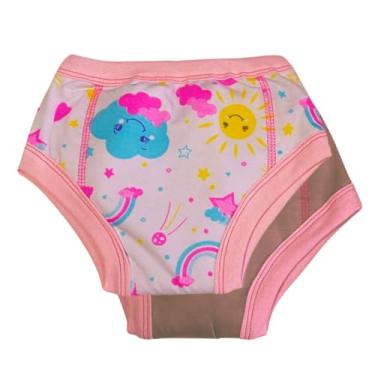 Imagem de Kit desfralde - 02 Calcinhas de treinamento para o Desfralde Infantil Raio de Sol (MARROM, M (02 anos))