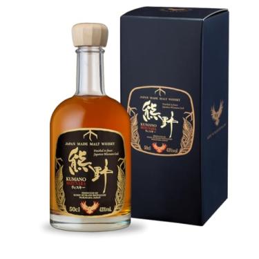 Imagem de Whisky Kumano Mizunara Blended Malt Japonês Barris de Mizunara Alta Elegância 500ml Teor 43%
