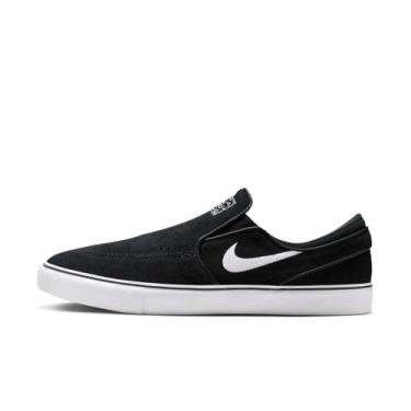 Imagem de Nike Tênis de skate SB Janoski+ (FN5893-001, preto/preto/branco) tamanho 42