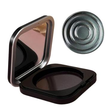 Imagem de Esquirla Caixa de paleta vazia dupla camada portátil recarregável durável multifuncional profissional recipiente de pó de maquiagem doméstica