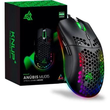 Imagem de Mouse Gamer Anúbis 12800 Dpi 7 Botões LED RGB Knup - Kp-mu015