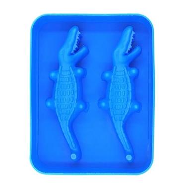 Imagem de 1pcs Bolo De Fondant Molde De Cubo De Gelo Bandeja De Fazer Gelo De Silicone Molde Para Beber Uísque Faça Você Mesmo Moldes De Bloco De Gelo Fazedor De Gelo 3d Animal Cubos De Gelo