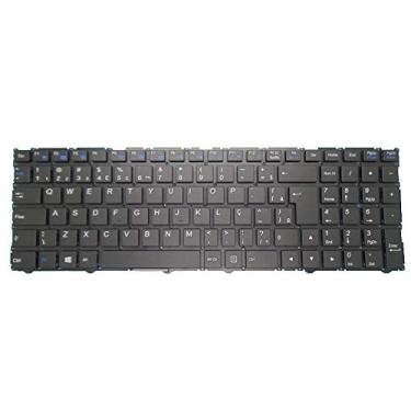Imagem de Laptop com teclado retroiluminado para Gigabyte Q35 Brasil BR com preto sem moldura Novo