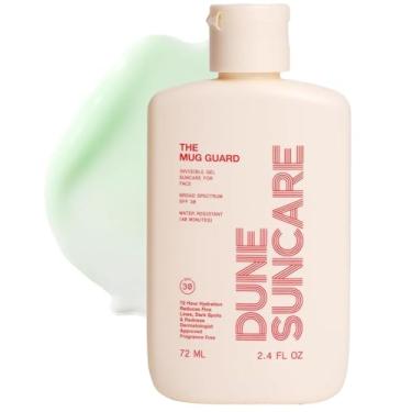 Imagem de Protetor solar em gel The Mug Guard para rosto – seguro para recifes, resistente à água e leve com hidratação de 72 horas – loção antienvelhecimento, não oleosa – loção solar FPS 30 sem fragrância