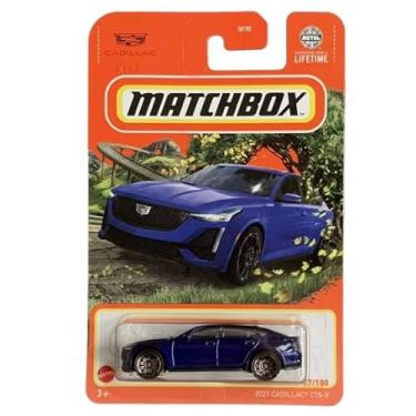 Imagem de Matchbox Cadillac Ct5-V 2021, Azul, 37/100