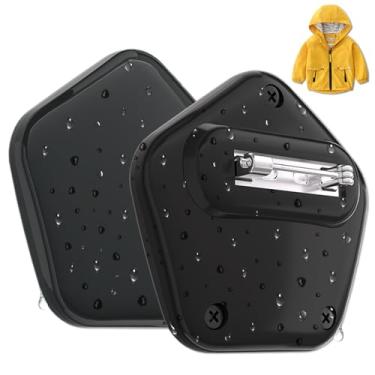 Imagem de Suporte de etiqueta de ar para crianças, IPX8 à prova d'água, pentagrama de policarbonato durável com clipe de pino, suporte infantil com etiqueta de ar oculto para Apple Air Tag, roupas adequadas