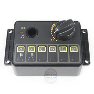 Imagem de SINOCMP 21N8-20505 21N8-20506 21NB-40070 Caixa de interruptor de toque para Hyundai R215-7 R225-7 R455-7 R140LC-7 R160LC-7 R210LC-7 escavadeira