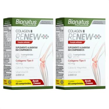Imagem de Kit com 2 - Colageno Tipo II Colagem Renew com 60 Cápsulas Cada