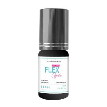 Imagem de Cola de extensão de cílios THE LASH SUPPLY Flex Strong Hold 5mL