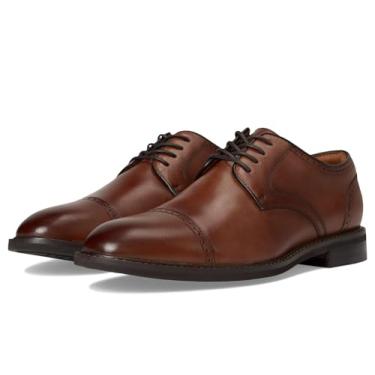 Imagem de Stacy Adams Sapato Oxford masculino Bailey com cadarço, Brandy, 48