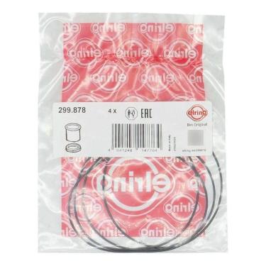 Imagem de 2X Jogo Anéis Camisa Elring Peugeot 206 207 306 1.0 1.4 8V C