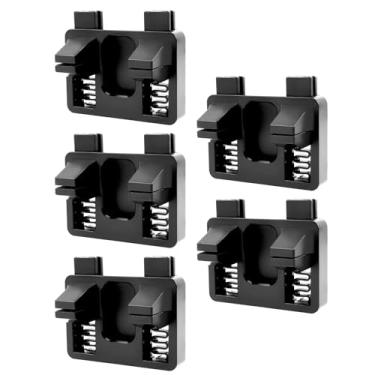 Imagem de Tzdxfgl 5 peças de fixação de fio elétrico, suporte de eletrodo de solda ABS e fixação, cabos para MIG TIG e soldagem a ponto, suporte de fio de solda resistente ao calor, acessórios de solda