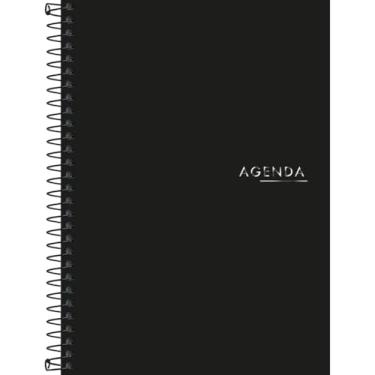 Imagem de Agenda Executiva Espiral Napoli Preta 12,9 x 18,7 CM TILIBRA - Permanente